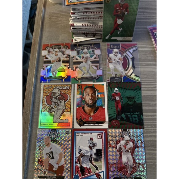 NFL Other - Arizona Cardinals Football Card Lot Bundle- Approx. 100 Cards With Inserts